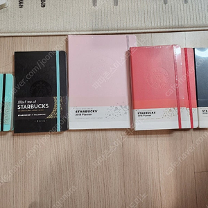 STARBUCKS PLANNER 스타벅스 다이어리 미개봉 2016 2018 2019 총 9권 일괄