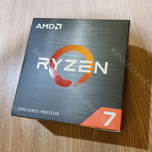 AMD 라이젠7 5800X CPU 미개봉 새제품 택포20만