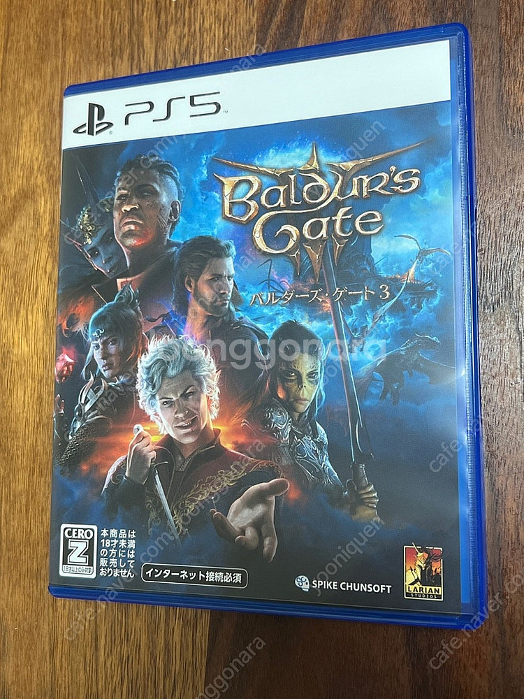 발더스게이트3 일본판 ps5 패키지--0
