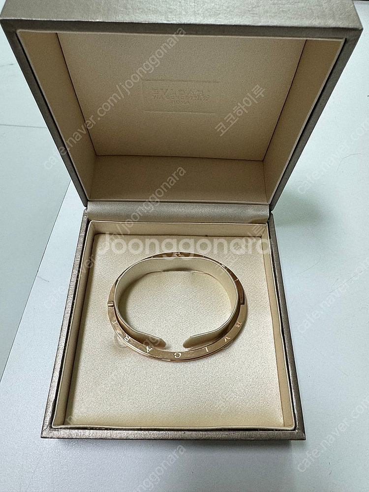 불가리 비제로원 브레이슬릿 새제품(영등포 신세계백화점 ...--2