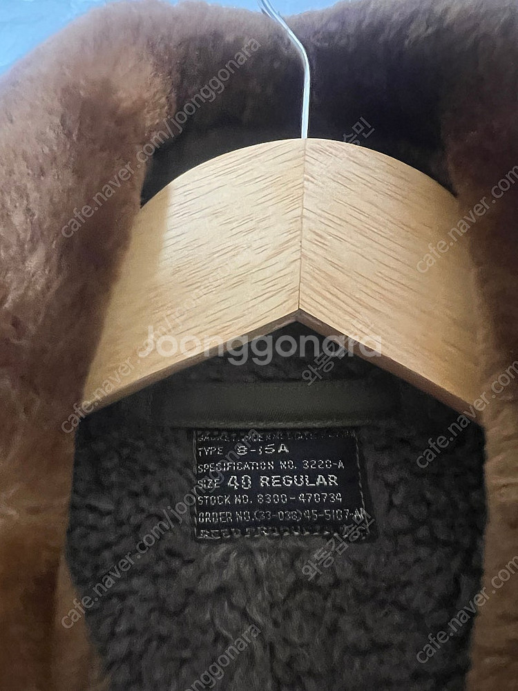 (40)버즈릭슨 B-15A 플라이트 자켓 리얼맥코이 토...--8