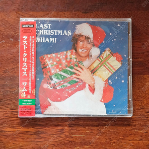 왬 Wham Last Christmas 일본 싱글 CD 미개봉