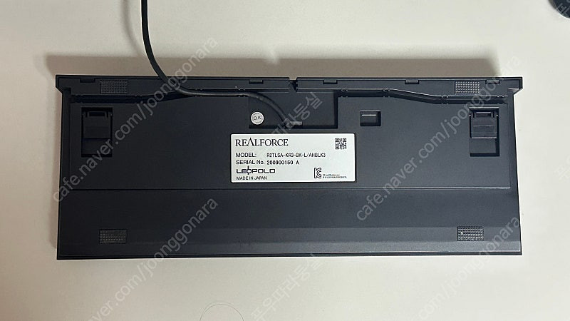 리얼포스 R2 TLSA-KR3-BK-L 이미지