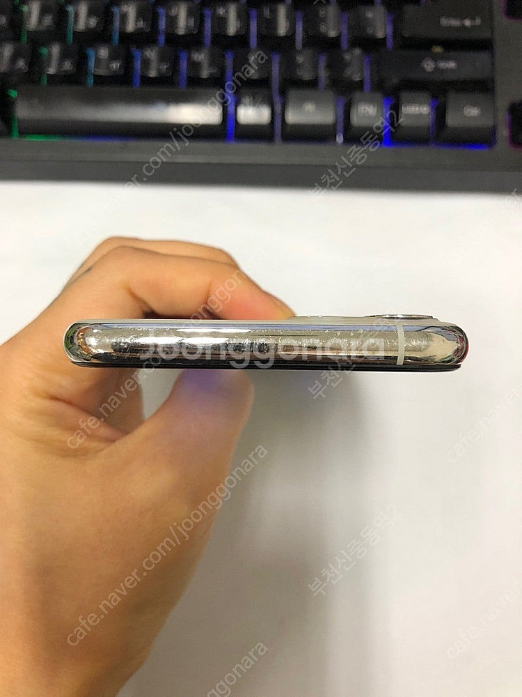 183641 아이폰11프로 화이트 A급 512GB 무잔...--3