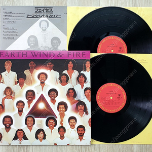 (LP 판매) 지풍화 (Earth Wind & Fire) Faces (2LP) 1980년 일본반