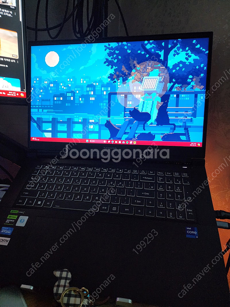 한성 게이밍노트북 gtx73 4060--9
