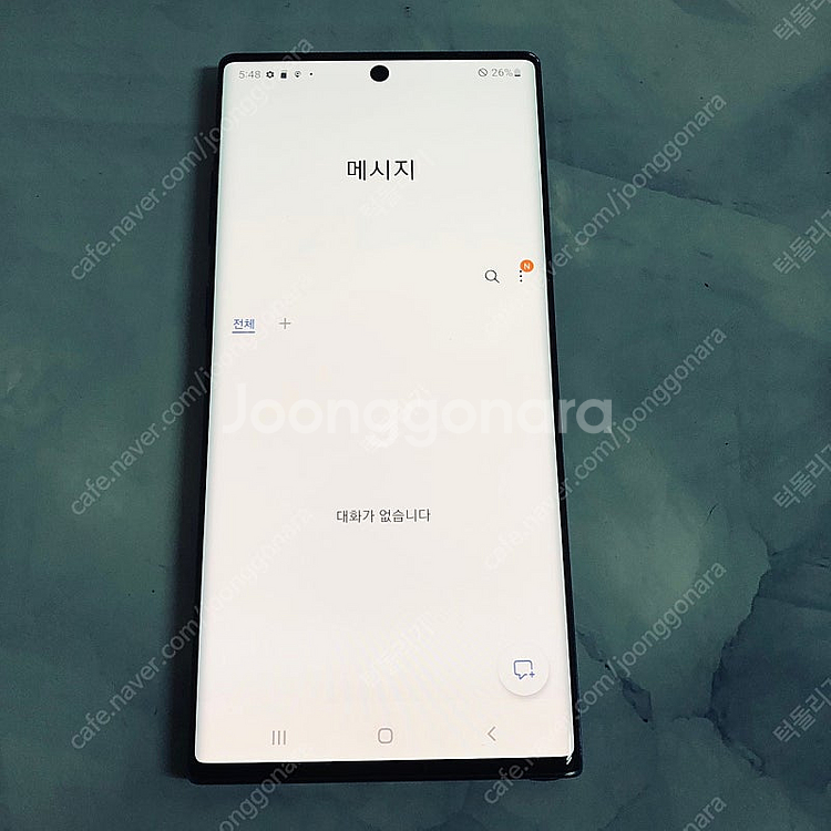 갤럭시 노트10플러스+ 블루 256기가 매우깨끗한기기 ...--3