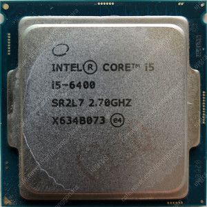 i5 6400 CPU 판매합니다.