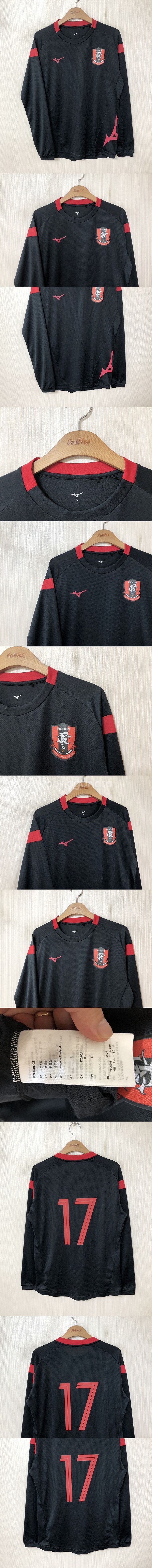 K리그2 미즈노 부천FC 선수실착 트레이닝탑 L(100...--0