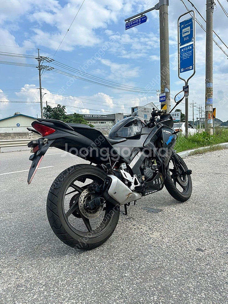 [점검완료]혼다 CBR125R 14년식 블랙 메뉴얼입문...--3