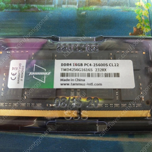 [판매] 타무즈 노트북램, DDR4 25600(3200) 16GB