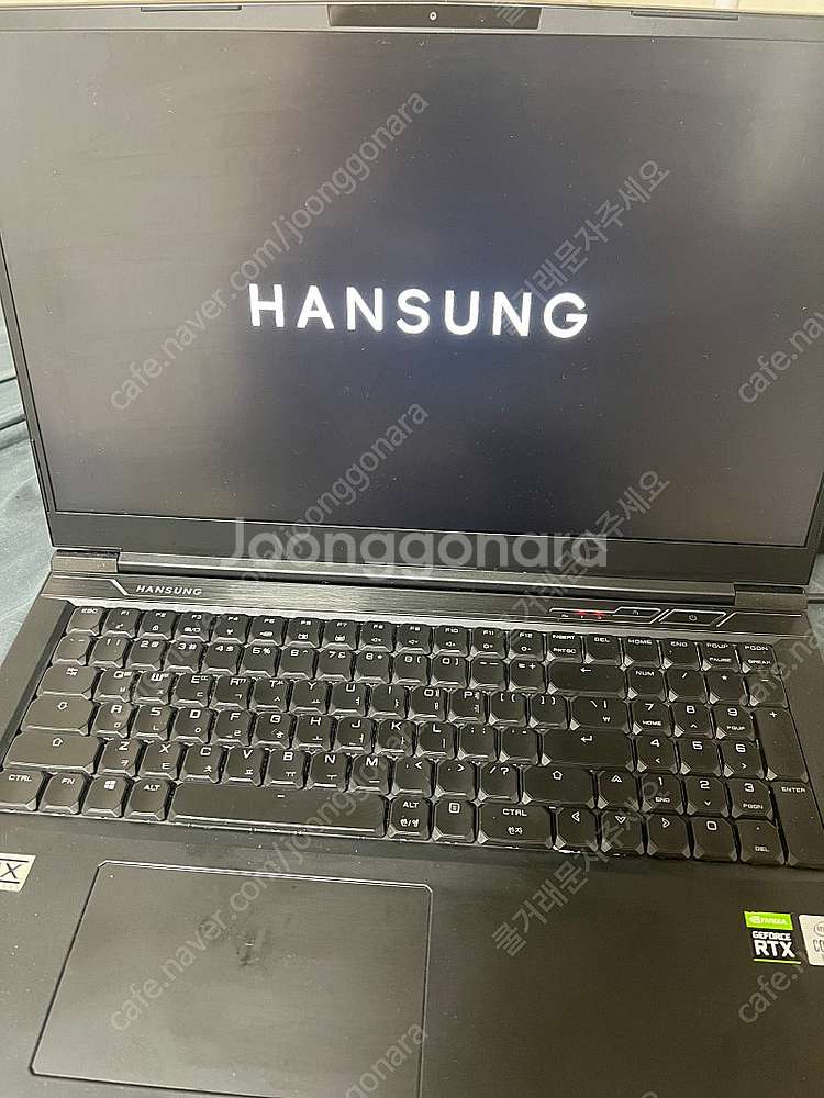 한성 게이밍노트북 고사양 17.3인치 판매합니다 i7 ...--1