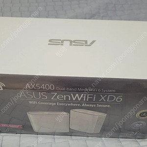 [미개봉] ASUS Zenwifi AX5400 XD6 화이트 2pack 메쉬 공유기 팝니다.