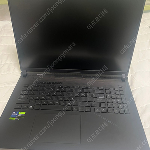 ASUS G834JY-N6005W Scar 18 RTX4090 노트북 팝니니다. 박스풀 구미직