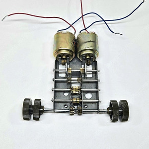 고전프라 [타미야] 1/35 JSDF(일본 육자대) 61식 전차용 풀메탈 트윈모터 기어박스(중고)