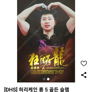 DHS 허리케인 롱5. 골든슬램 탁구 라켓