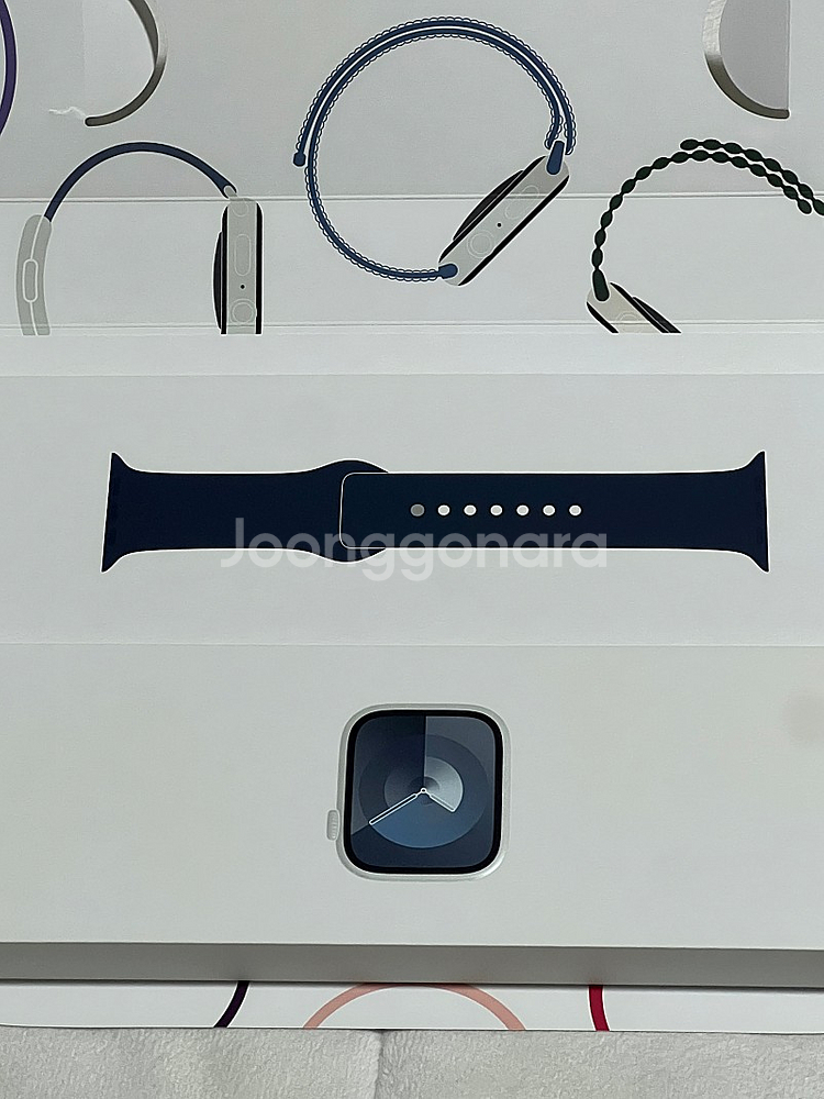 애플워치9,41mm,gps 실버--1