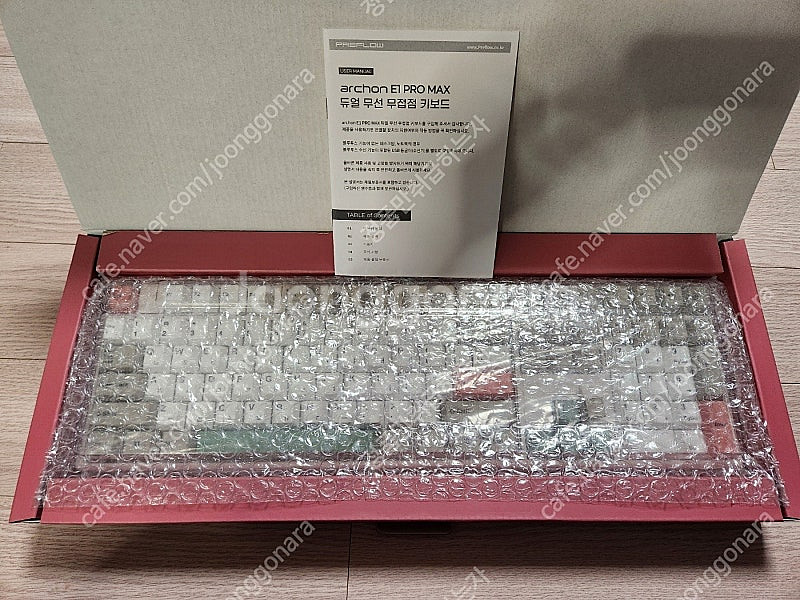 프리플로우 무접점 키보드 archon E1 PRO MA...--0