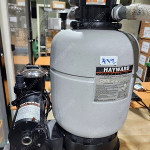 수영장 이물질 및 모래필터 순환펌프 청소기 Hayward Power Flo Pump _ Sand Filter System