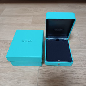 티파니 민트색 목걸이 케이스.상자(목걸이X)