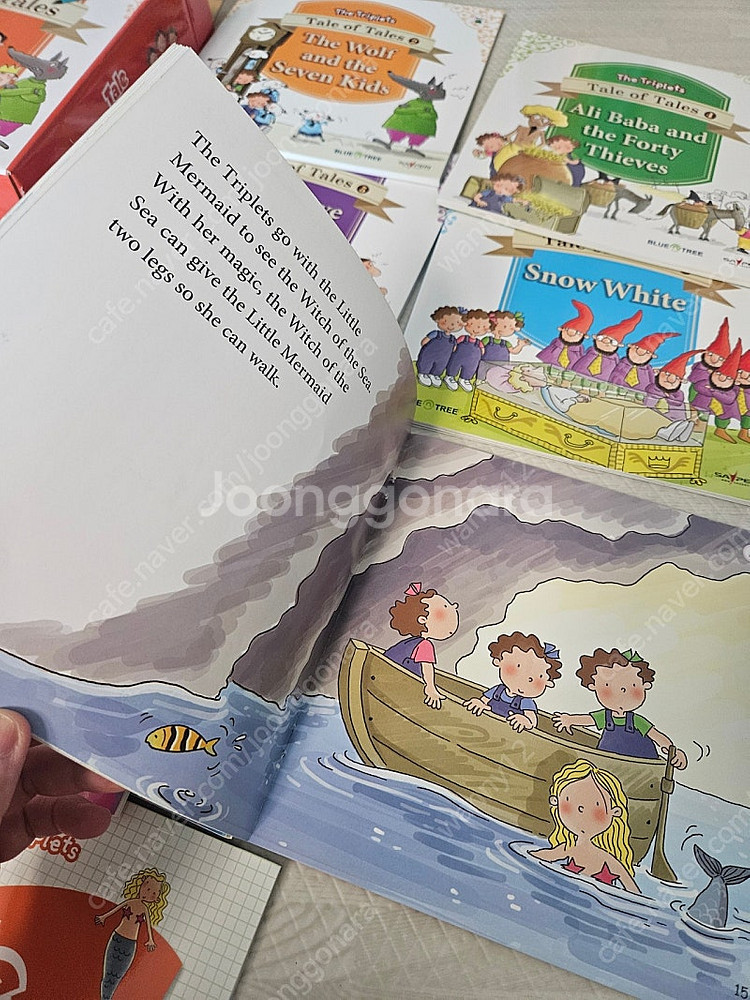 유아 영어 한솔 리듬동화 33권 세이펜가능 세쌍둥이 t...--5
