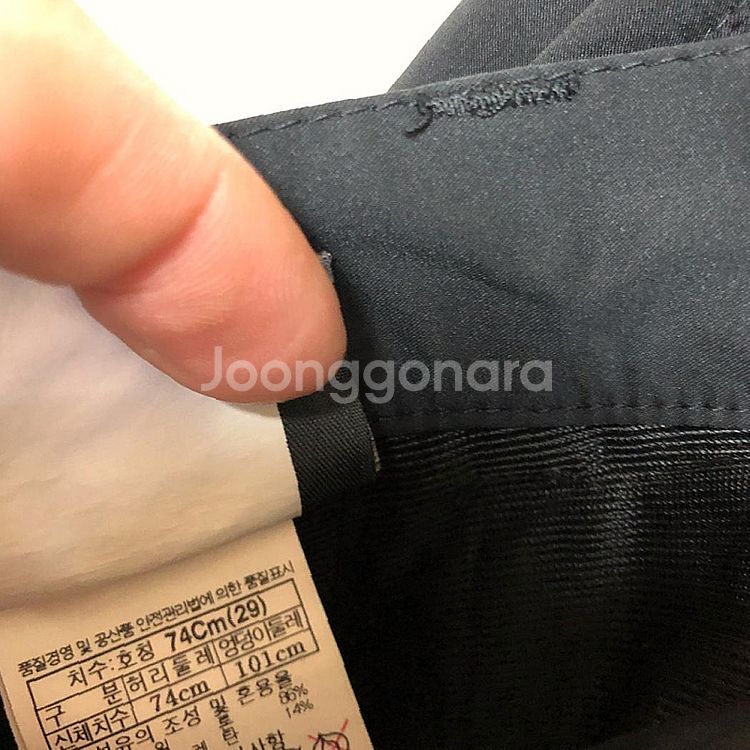 판매 블랙야크 남성 여름 바지 29인치 깨끗--3