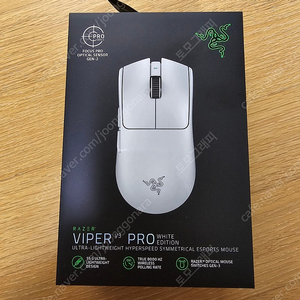 미개봉)레이저 Viper v3 pro 바브삼 택포가격