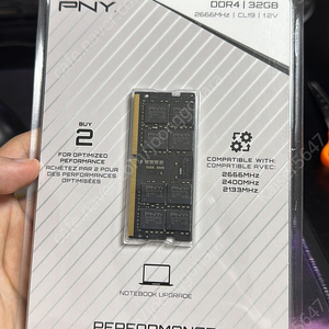 PNY DDR4 32GB 노트북램