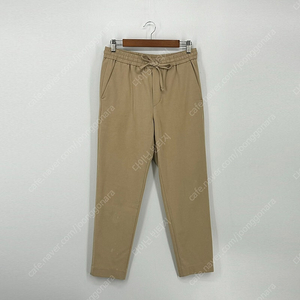 밴딩 와이드 배기 팬츠 면바지 (76 size / BEIGE)