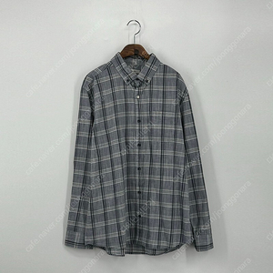 OLZEN 올젠 체크 남방 셔츠 (110 size NAVY)