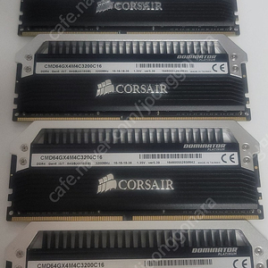 CORSAIR DDR4-3466 CL16 Dominator Platinum 16g x 4