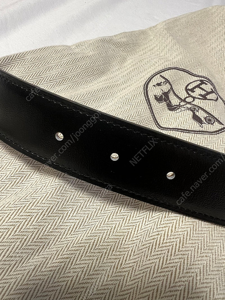 에르메스 리버서블 남성 벨트--3