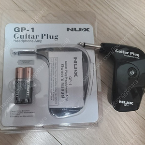 일렉기타 헤드폰 앰프 NUX GP-1