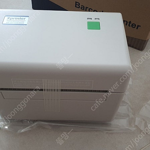 Xprinter 택배 송장 라벨프린터기 XP-DT108WKR 화이트 거치대 세트