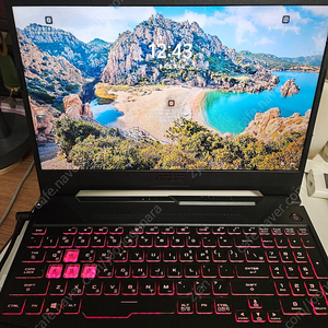 ASUS TUF Gaming A15 fa506 4800H 2060 팝니다.