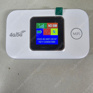 4G LTE 모바일 라우터(MIFI, MF687) 판매 합니다