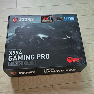 i7 6800 k + msi x99 카본 가격내림