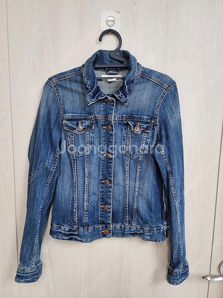여성 H&M 데님청자켓 40 (44~55반)--0