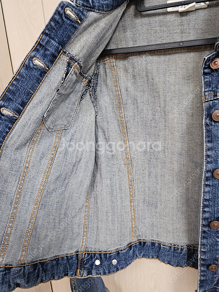 여성 H&M 데님청자켓 40 (44~55반)--4