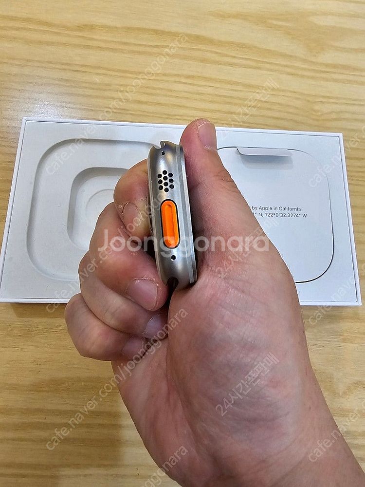애플워치울트라2 49mm 인디고알파인루프L 자급제판매합...--4