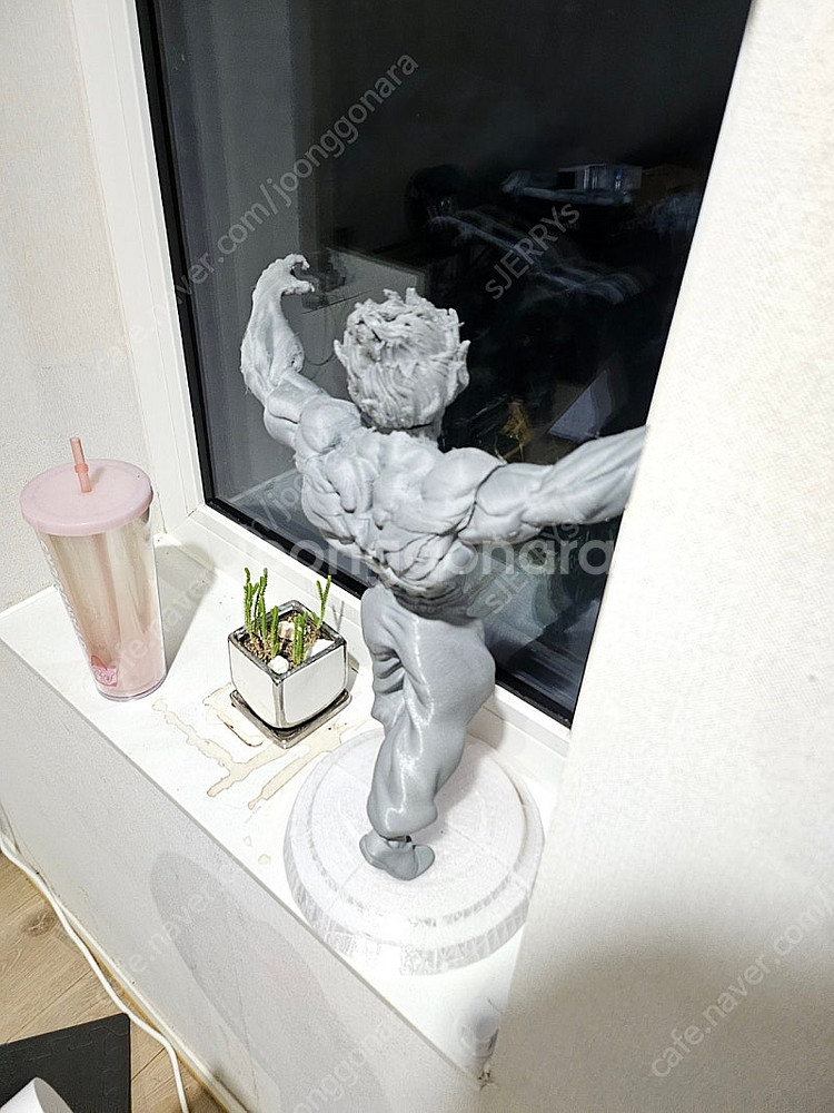 45cm 한마 유지로 조각상 피규어--1