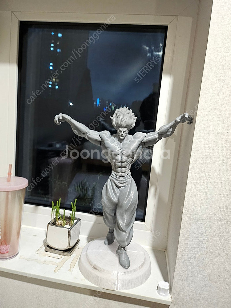 45cm 한마 유지로 조각상 피규어--2