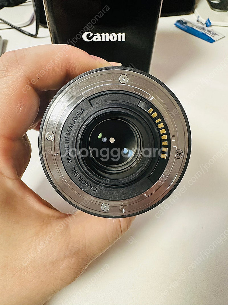 ef-m 32mm f1.4 캐논 렌즈 팝니다--2