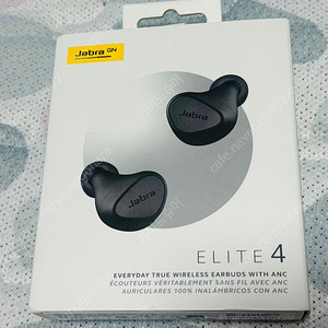 자브라 엘리트4 Jabra elite4 이어폰 미개봉 새상품 판매합니다. (수원 화성 직거래)﻿