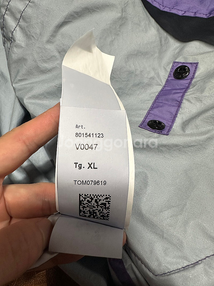 24ss 스톤아일랜드 멤브라나 3L TC 바람막이 XL...--7