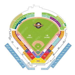 8/31(토) 한화 vs KT 중앙탁자석A A03블럭 2연석 양도