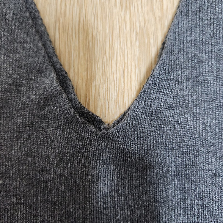 회색 타이트 크롭 니트 나시 44~55 이미지