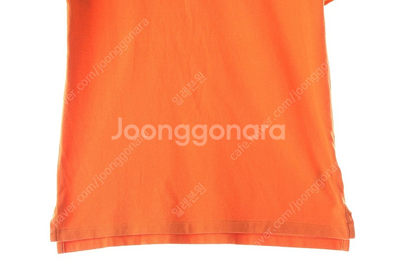 (XL) 폴로 랄프로렌 반팔 카라 티셔츠 오렌지 면 아...--3