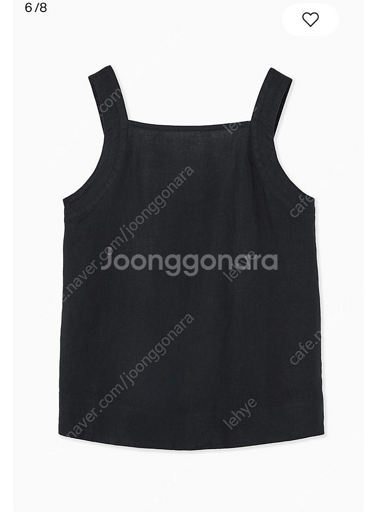 코스 린넨 탑--3