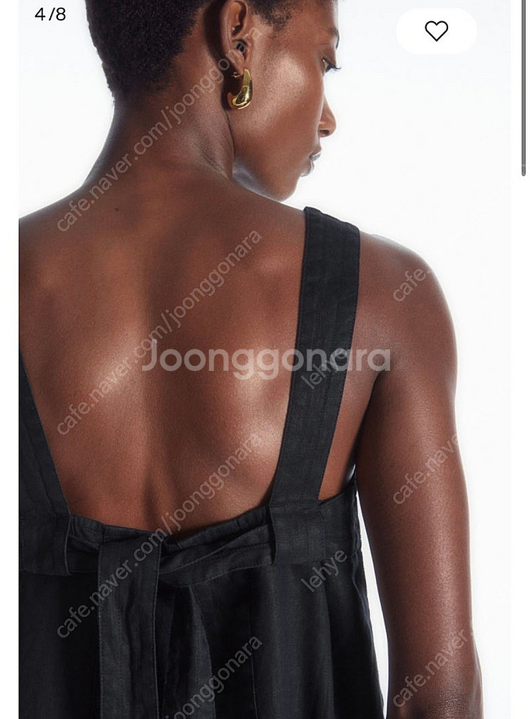 코스 린넨 탑--4